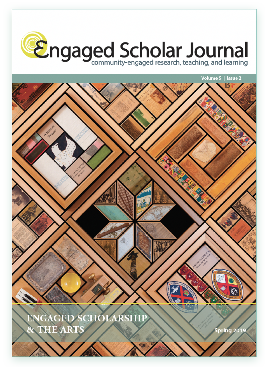 					View Vol. 5 No. 2 (2019): Engaged Scholarship and the Arts
				